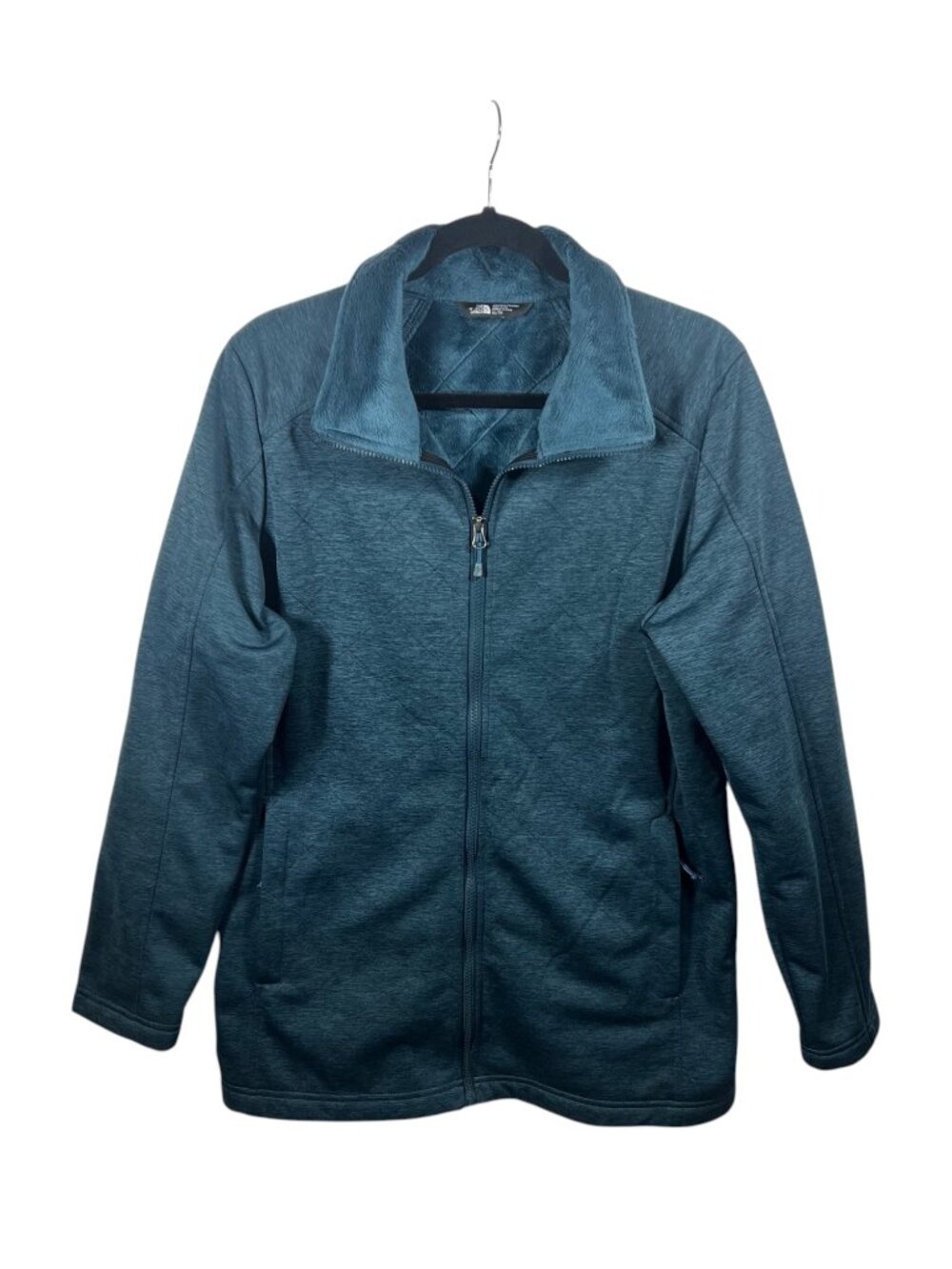 The North Face Jacket Womens Full Zip Quilted Fleece Lined XLarge Outdoor Travel